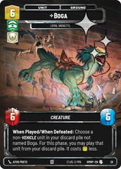 Boga - Loyal Varactyl - 28 - Uncommon (Foil) - Homeworlds: Weekly Play Promos