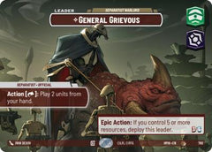 General Grievous - Separatist Warlord - 790 - Common (Showcase) - Homeworlds