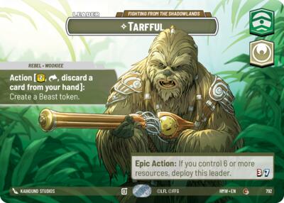 Tarfful - Fighting from the Shadowlands - 792 - Common (Showcase) - Homeworlds