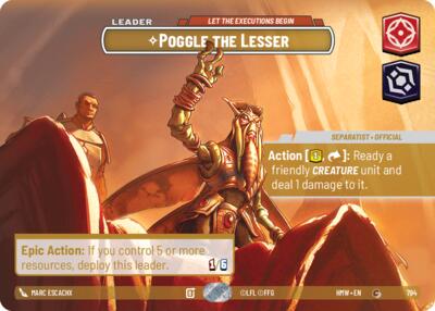 Poggle the Lesser - Let the Executions Begin - 794 - Common (Showcase) - Homeworlds
