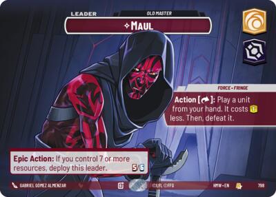 Maul - Old Master - 798 - Rare (Showcase) - Homeworlds