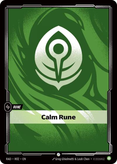 Calm Rune - R02 - Common - Radiance