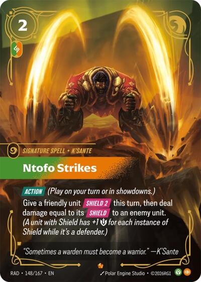 Ntofo Strikes - 148/167 - Epic - Radiance