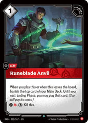 Runeblade Anvil - 012/167 - Uncommon - Radiance