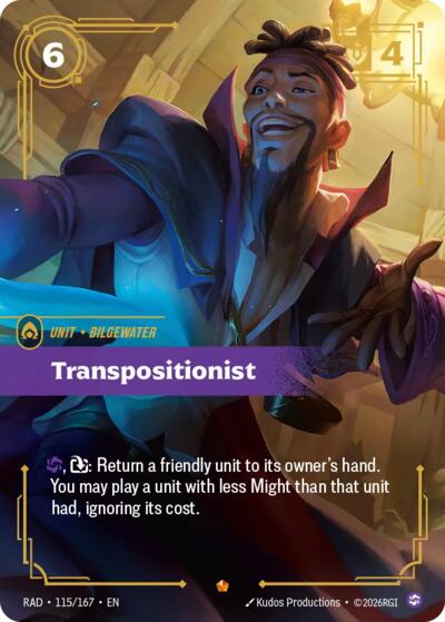 Transpositionist - 115/167 - Epic - Radiance