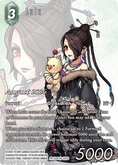 Lulu - 16-135S - Starter - FF: Promo Cards