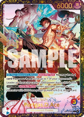 Portgas.D.Ace - OP13-002 - Leader (Large Scale Extra Grand Battle 2026) - One Piece Promotion Cards