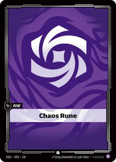 Chaos Rune - R05 - Common - Radiance