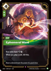 Ephemeral Ward - 039/167 - Rare - Radiance