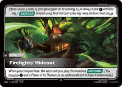 Firelights' Hideout - 162/167 - Uncommon - Radiance