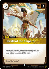 Herald of the Emperor - 118/167 - Common - Radiance