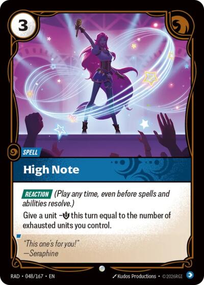 High Note - 048/167 - Common - Radiance