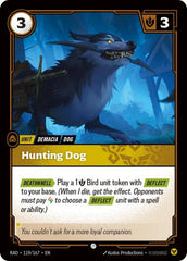 Hunting Dog - 119/167 - Common - Radiance