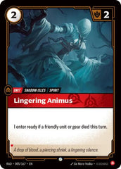Lingering Animus - 005/167 - Common - Radiance