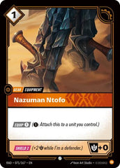 Nazuman Ntofo - 071/167 - Common - Radiance
