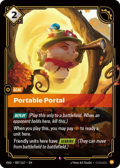 Portable Portal - 087/167 - Rare - Radiance