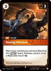 Raving Witness - 074/167 - Common - Radiance