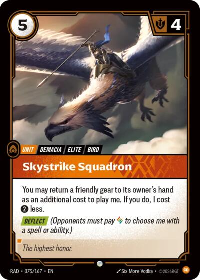 Skystrike Squadron - 075/167 - Common - Radiance