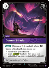 Demon Shade - 102/167 - Uncommon - Radiance