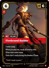 Firebrand Raider - 019/167 - Rare - Radiance