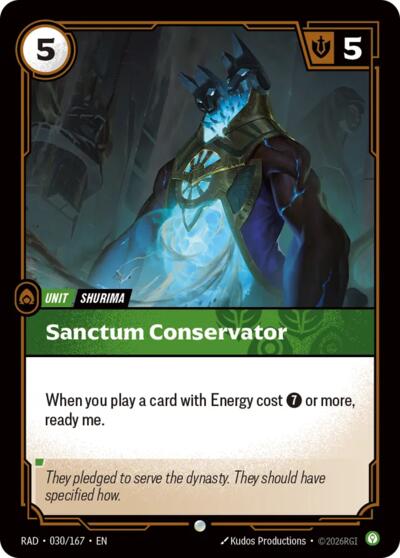 Sanctum Conservator - 030/167 - Common - Radiance