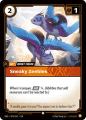 Sneaky Zeebles - 076/167 - Common - Radiance