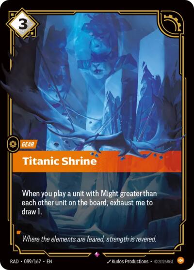 Titanic Shrine - 089/167 - Rare - Radiance