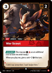 War Scout - 008/167 - Common - Radiance