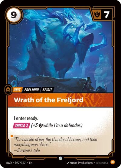 Wrath of the Freljord - 077/167 - Common - Radiance