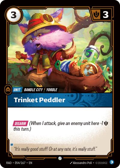Trinket Peddler - 054/167 - Common - Radiance