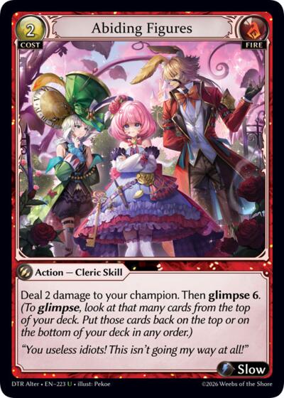Abiding Figures - 223 - Uncommon - Distorted Reflections Alter Edition