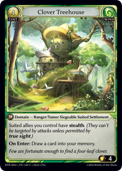 Clover Treehouse - 230 - Uncommon - Distorted Reflections Alter Edition