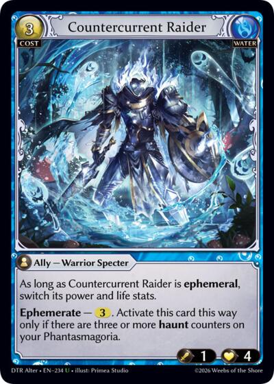 Countercurrent Raider - 234 - Uncommon - Distorted Reflections Alter Edition