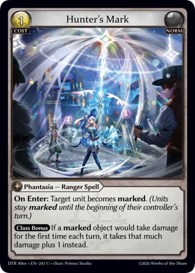 Hunter's Mark - 243 - Uncommon - Distorted Reflections Alter Edition