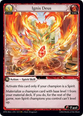 Ignis Deus - 123 - Ultra Rare - Distorted Reflections Alter Edition