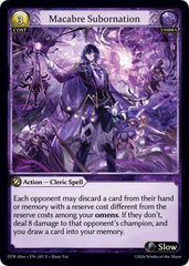 Macabre Subornation - 245 - Rare - Distorted Reflections Alter Edition
