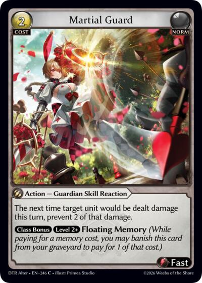 Martial Guard - 246 - Common - Distorted Reflections Alter Edition