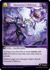 Nocturne's Oblivion - 249 - Rare - Distorted Reflections Alter Edition