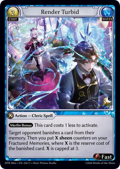 Render Turbid - 256 - Uncommon - Distorted Reflections Alter Edition