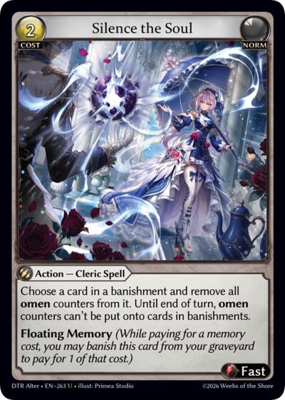 Silence the Soul - 263 - Uncommon - Distorted Reflections Alter Edition