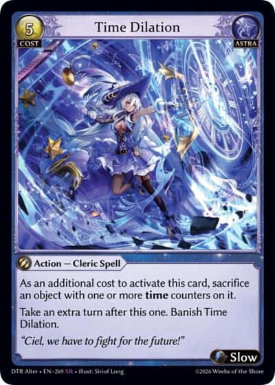 Time Dilation - 269 - Super Rare - Distorted Reflections Alter Edition