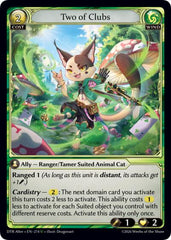 Two of Clubs - 274 - Uncommon - Distorted Reflections Alter Edition