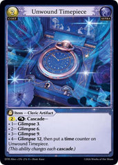 Unwound Timepiece - 276 - Rare - Distorted Reflections Alter Edition