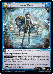 Weiss Pawn - 281 - Rare - Distorted Reflections Alter Edition