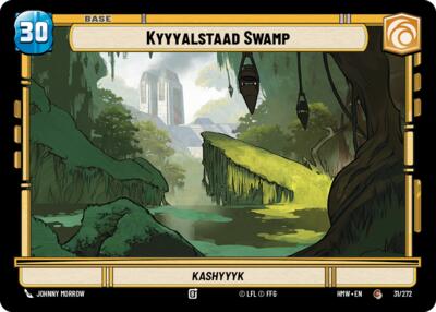 Kyyyalstaad Swamp // Shield - 31/272 // T01/05 - Common - Homeworlds