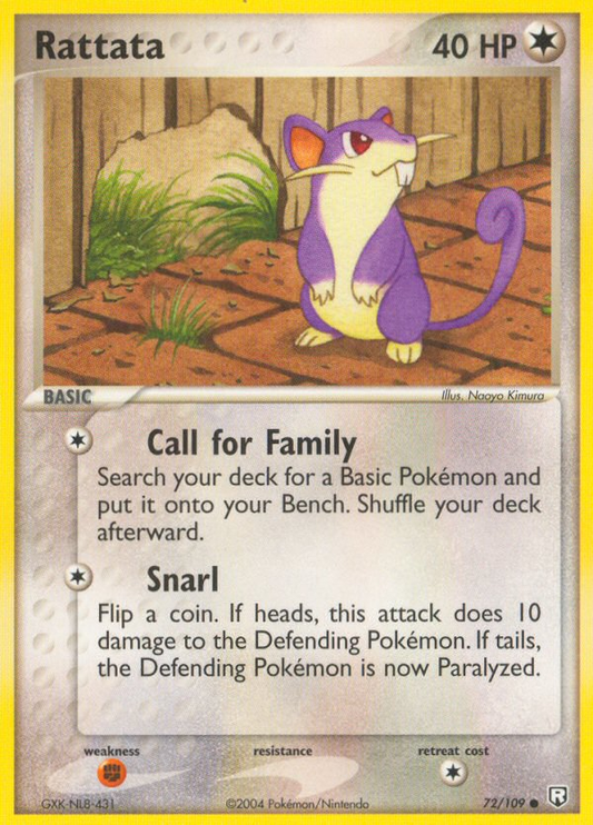 Rattata - 072/109 - Team Rocket Returns