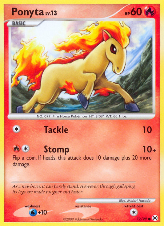 Ponyta - 72/99 - Arceus