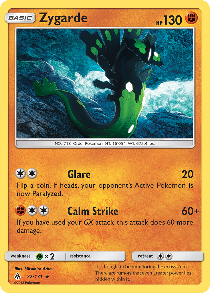 Zygarde - 072/131 - Forbidden Light