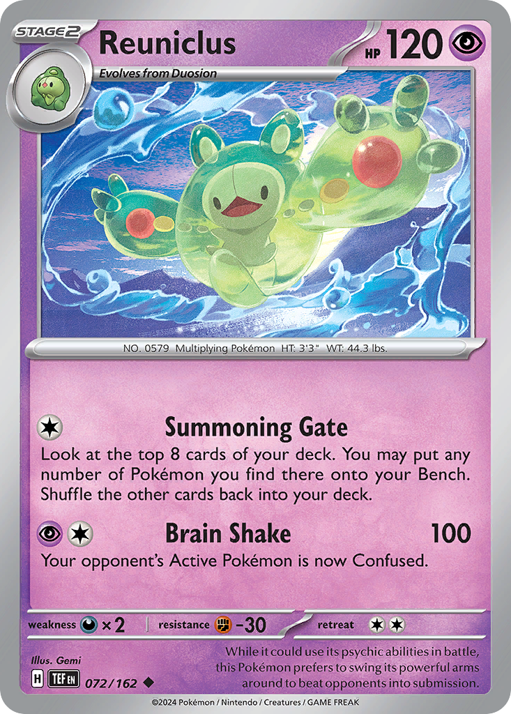 Reuniclus - 072/162 - Temporal Forces