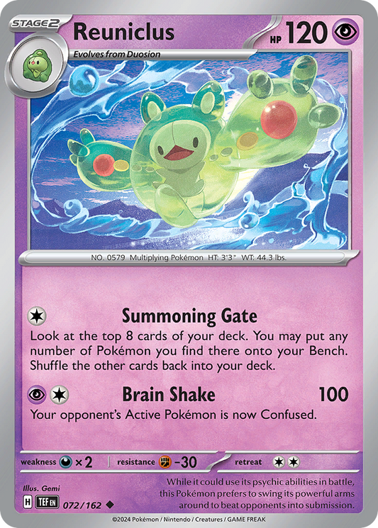 Reuniclus - 072/162 - Temporal Forces